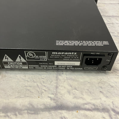 Marantz PMD570 Rack Mountable Solid State Recorder