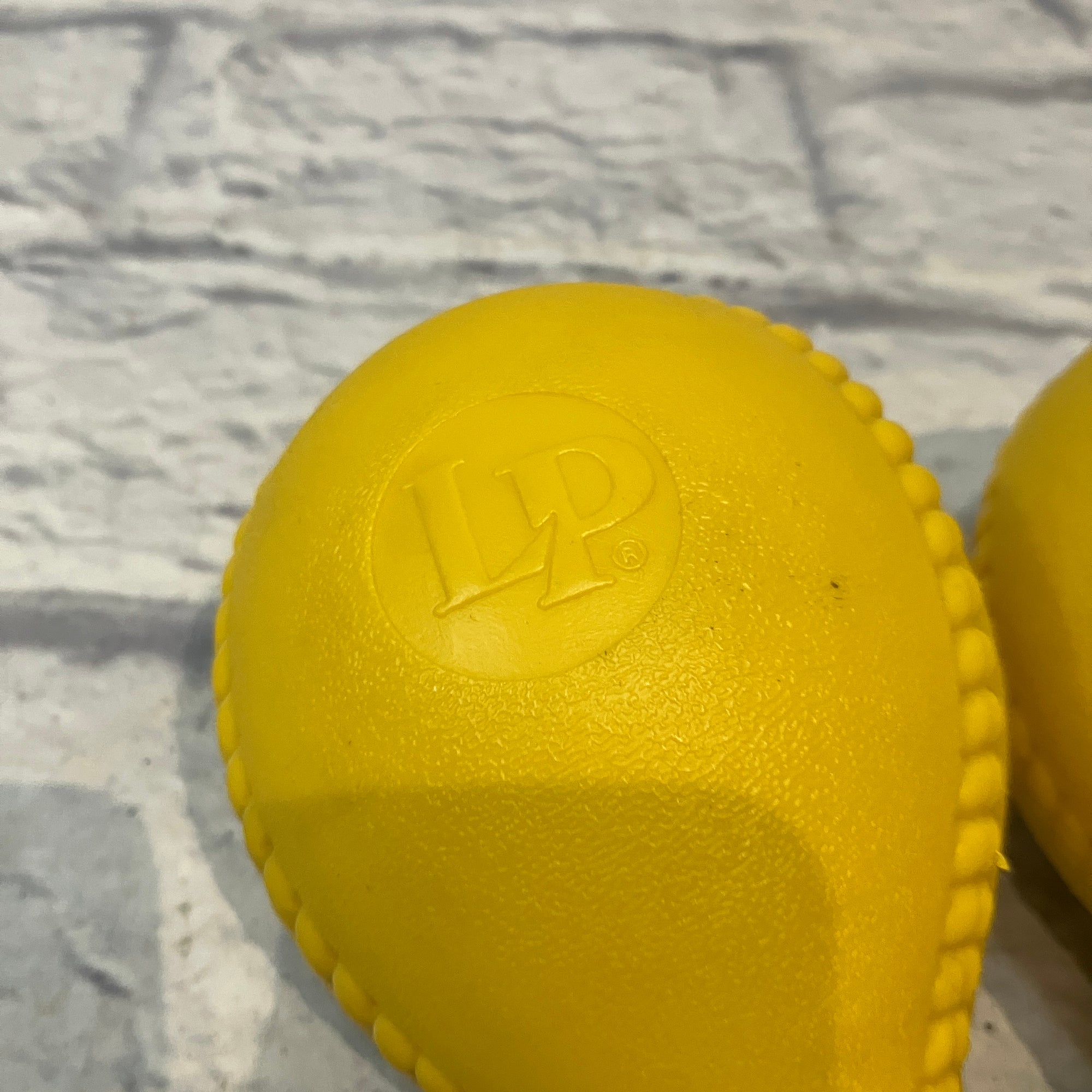 LP Latin Percussion Yellow Maracas LP 281 Pair