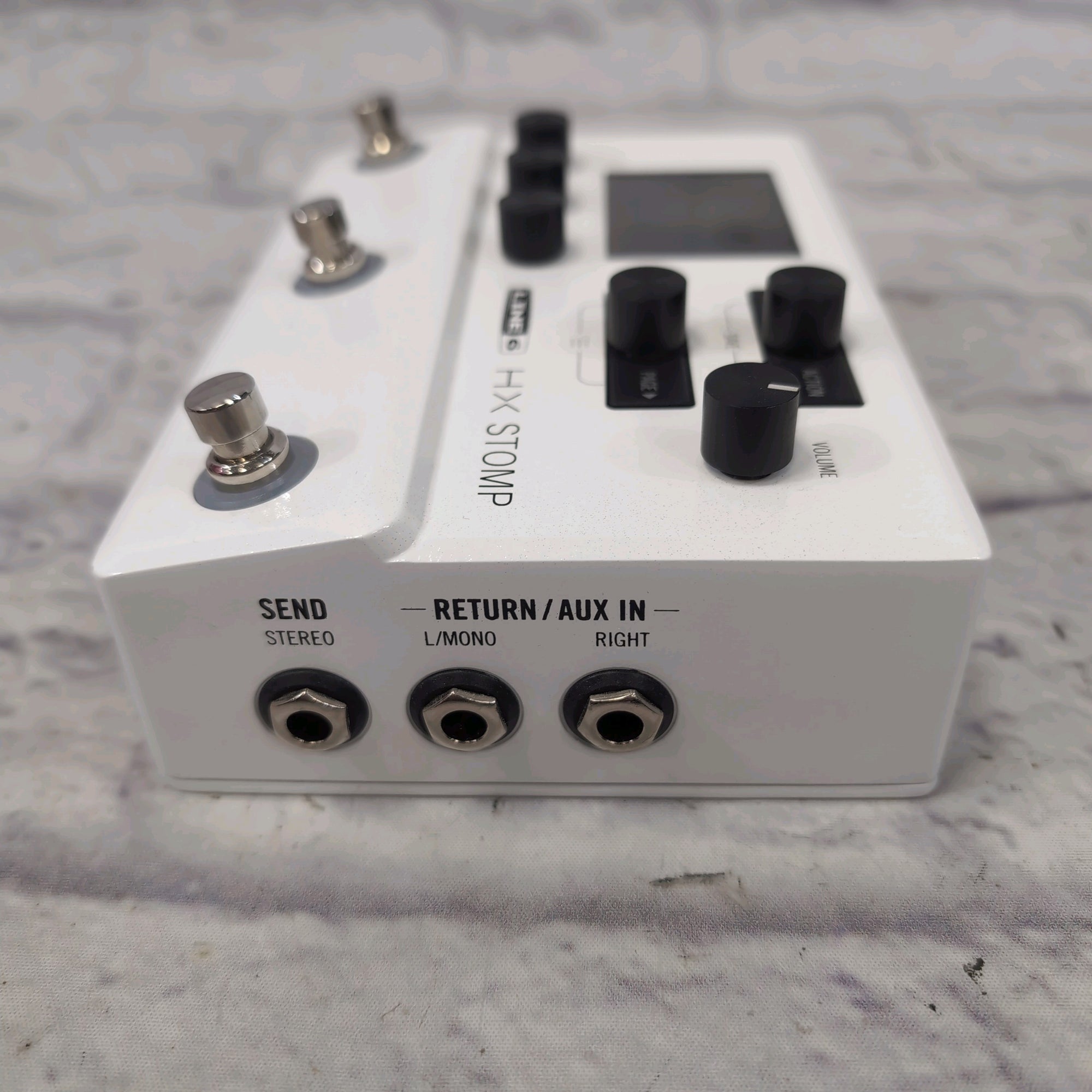 Line 6 HX Stomp Amp Modeling Pedal Limited Edition White