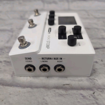 Line 6 HX Stomp Amp Modeling Pedal Limited Edition White