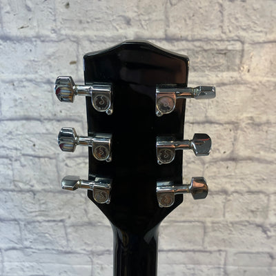 Carvin Black Les Paul Styled Electric Guitar (With Case)