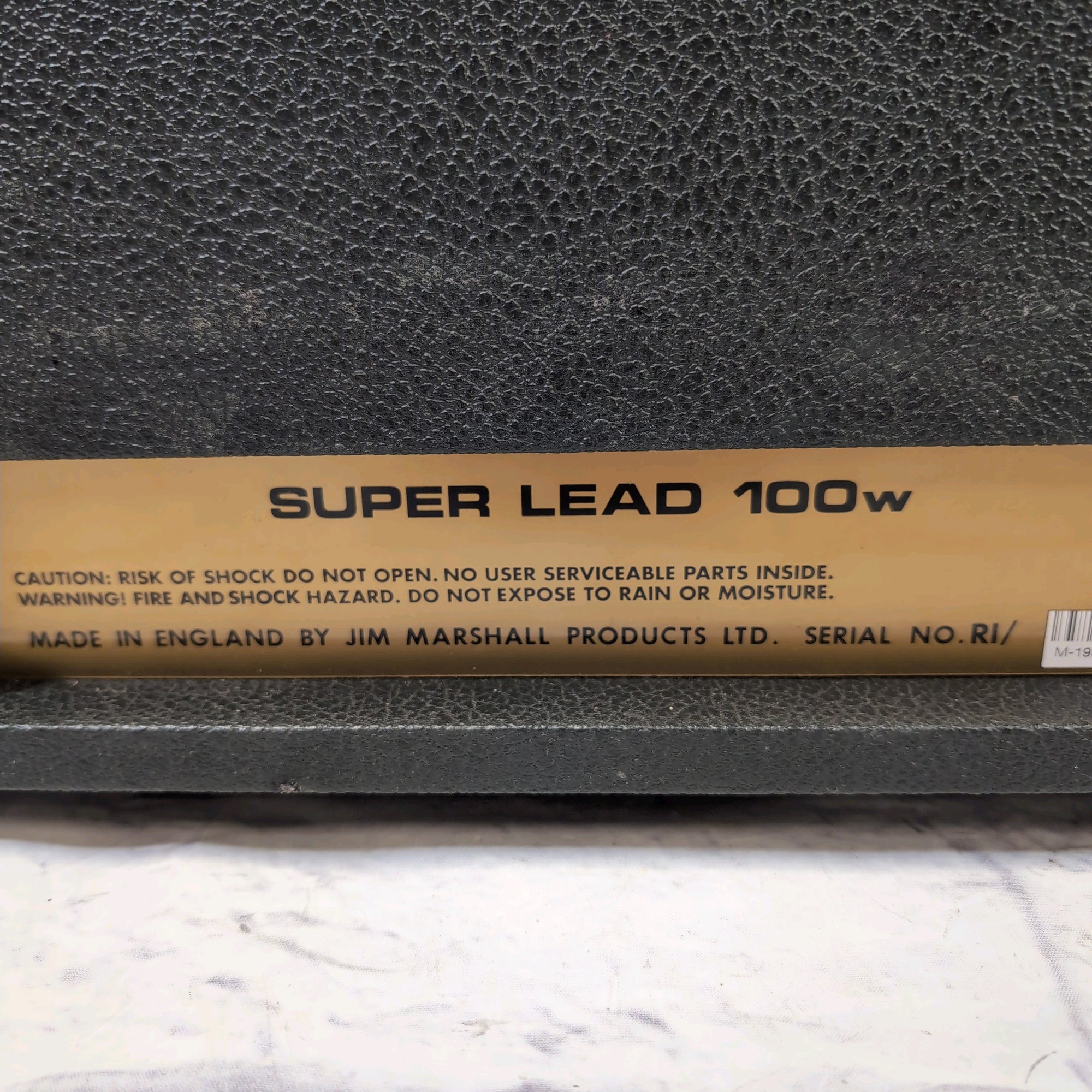 Marshall MKII Super Lead 100 Guitar Amp Head