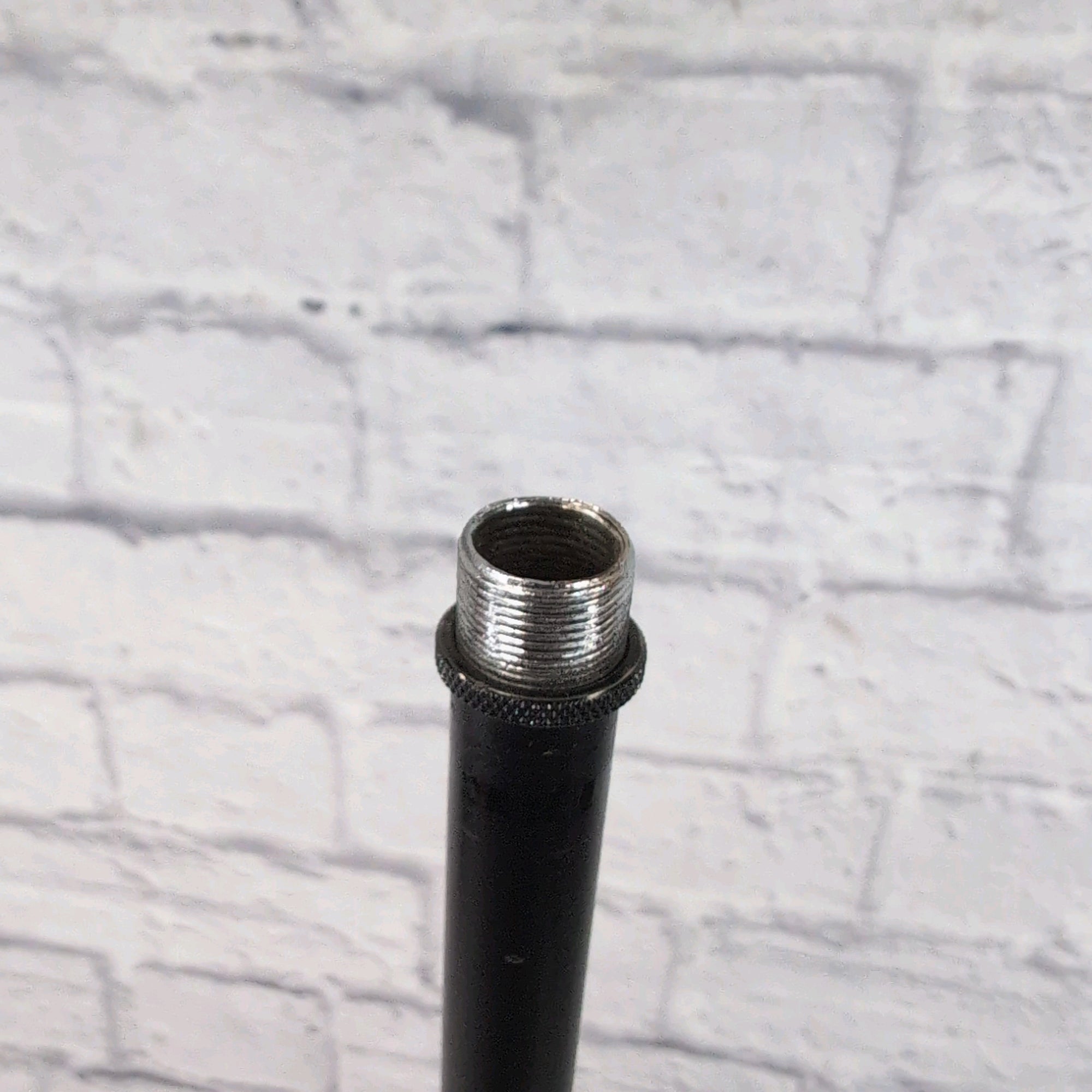 Unknown Straight Microphone Stand with Cup Holder Attachment