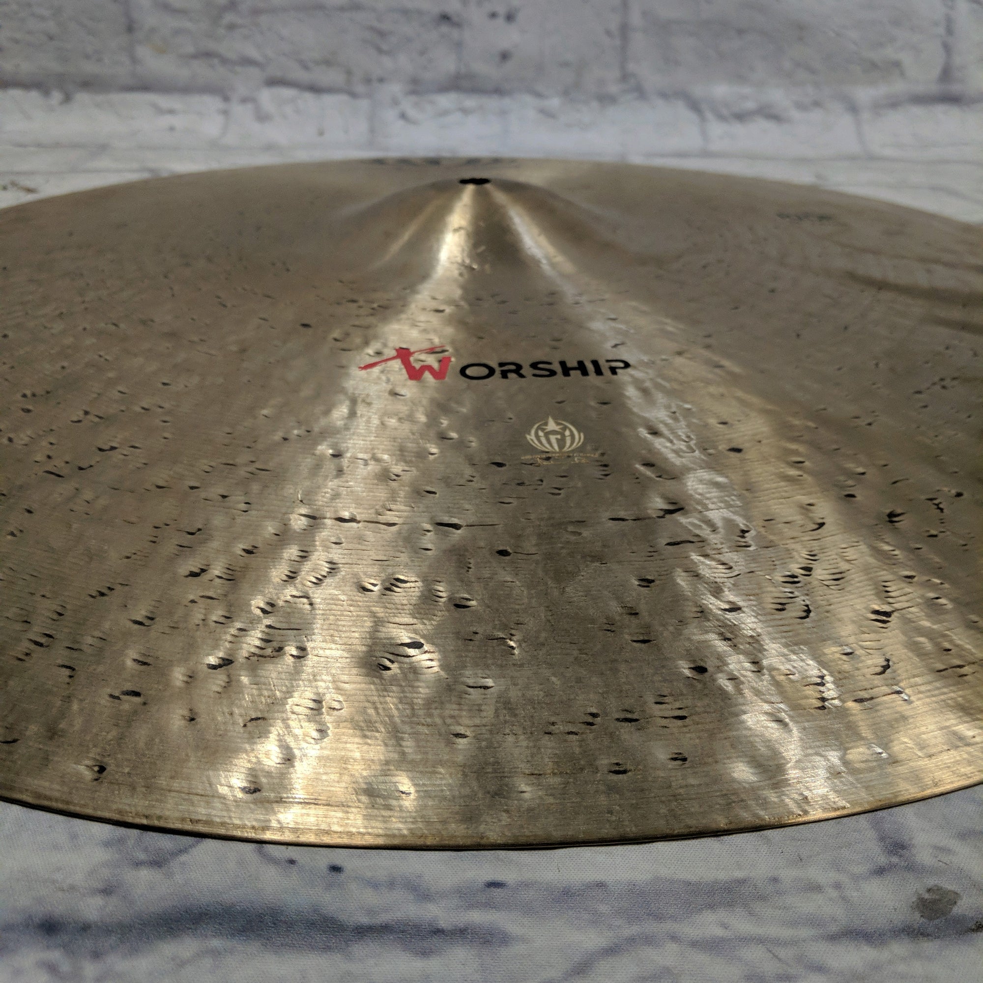 Diril XWorship Crash Ride Cymbal 24in (small crack)