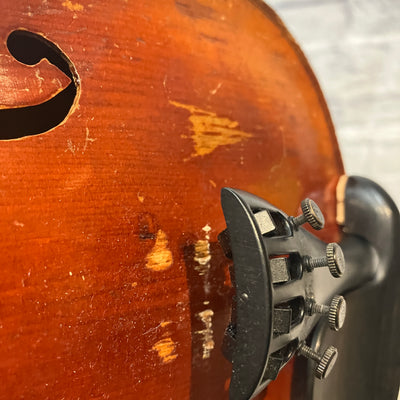 William Lewis & Son Model 126 1/2 Size Violin for parts or repair w/ SKB Case