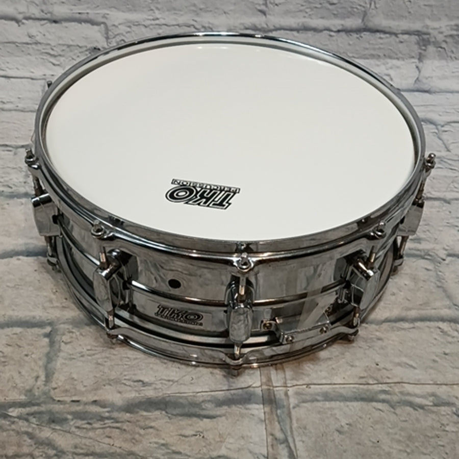 TKO 14" 10 Lug Steel Snare Drum
