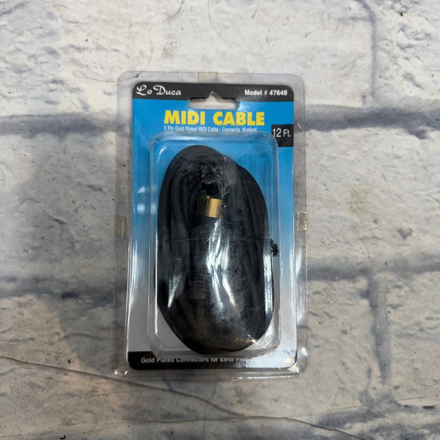 Lo Duca 12ft. MIDI Cable