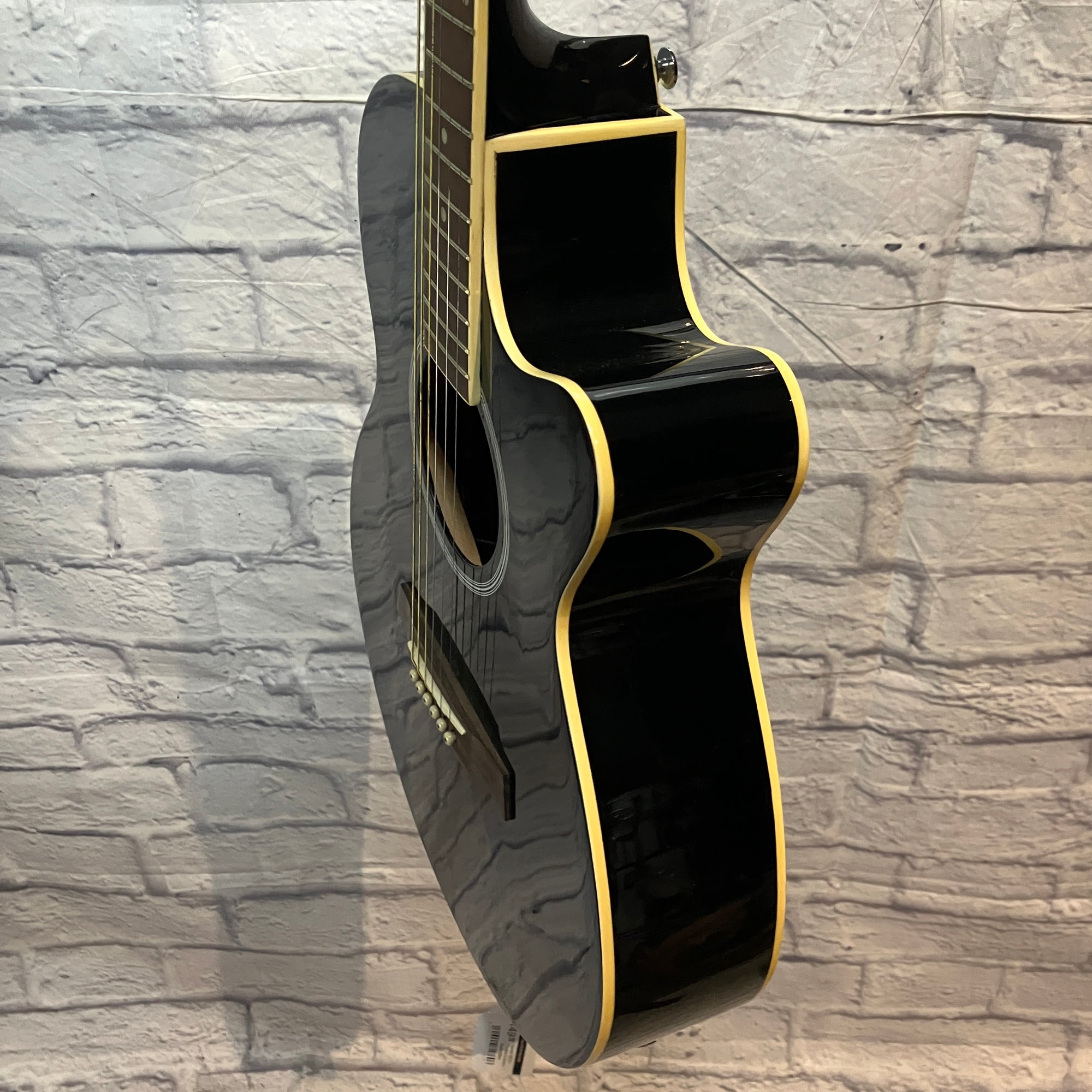 Ibanez AEG5 Thinline Acoustic Guitar Black