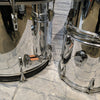 Remo Quadura 4 Piece Drum Set - Chrome Drum Kit