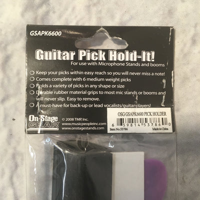 OnStage Stands Guitar Pick Holder GSAPK6600