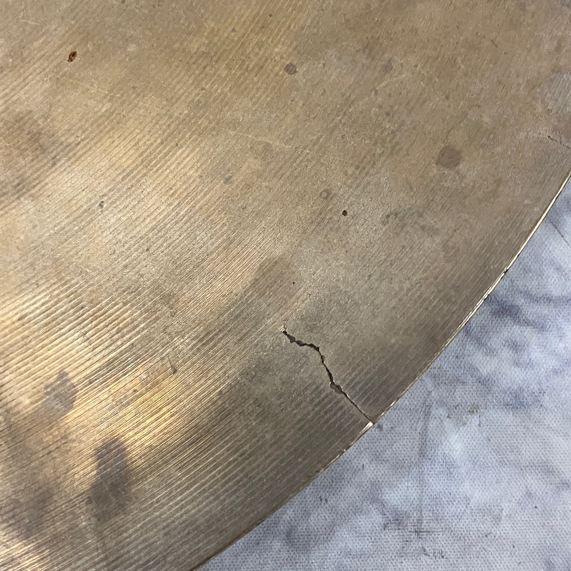 Zildjian 14 A Custom Mastersound Hi Hat Top CRACKED