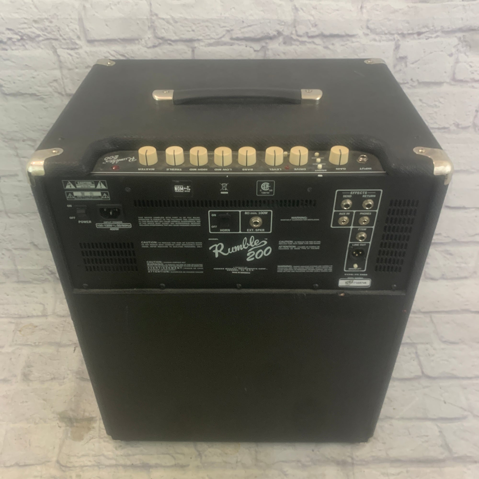 Fender Rumble 200 Bass Combo