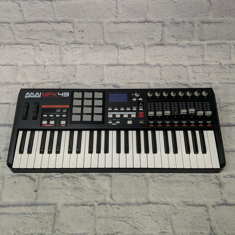 Akai MPK 49 UBS/MIDI Controller AS-IS