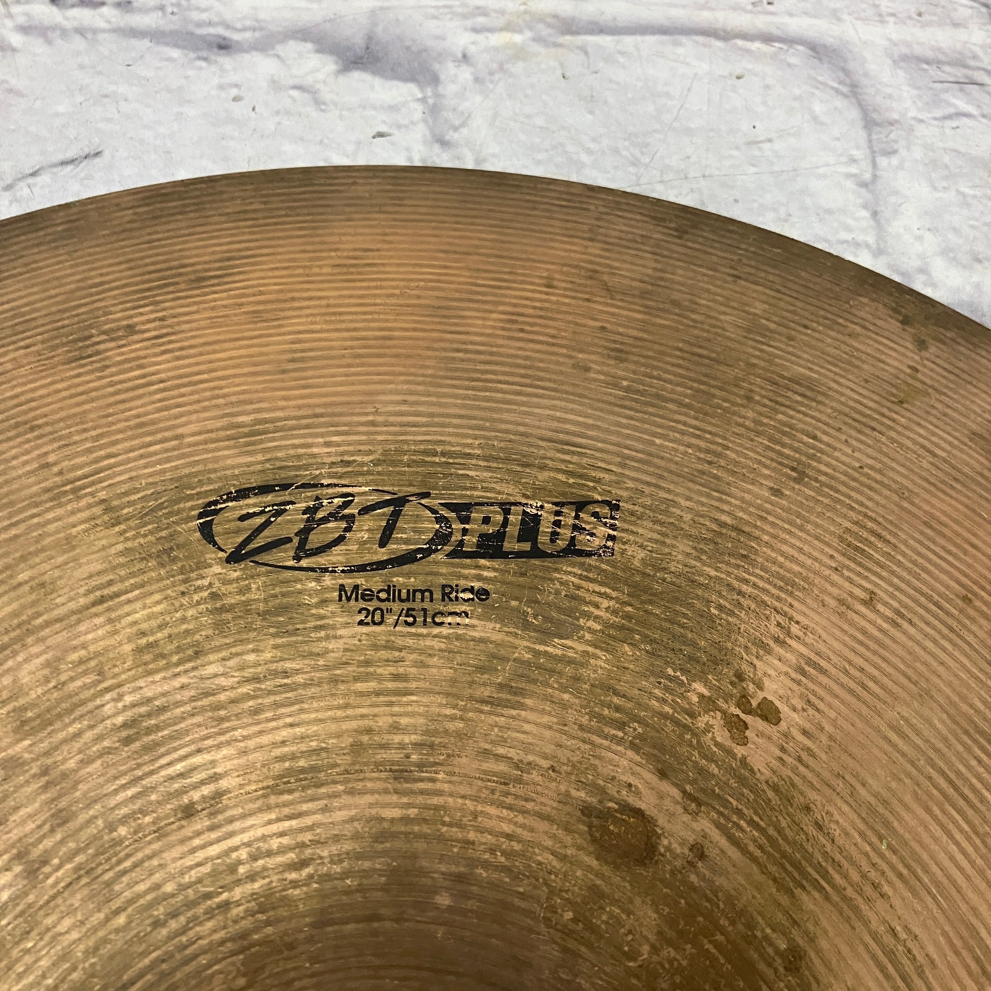 Zildjian ZBT Plus 20 Inch Crash Ride Cymbal