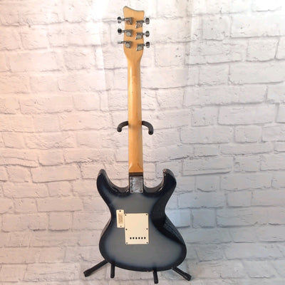 Danelectro Innuendo DanoBlaster Electric Guitar with Built in Effects - Midnight Blue Sparkle.