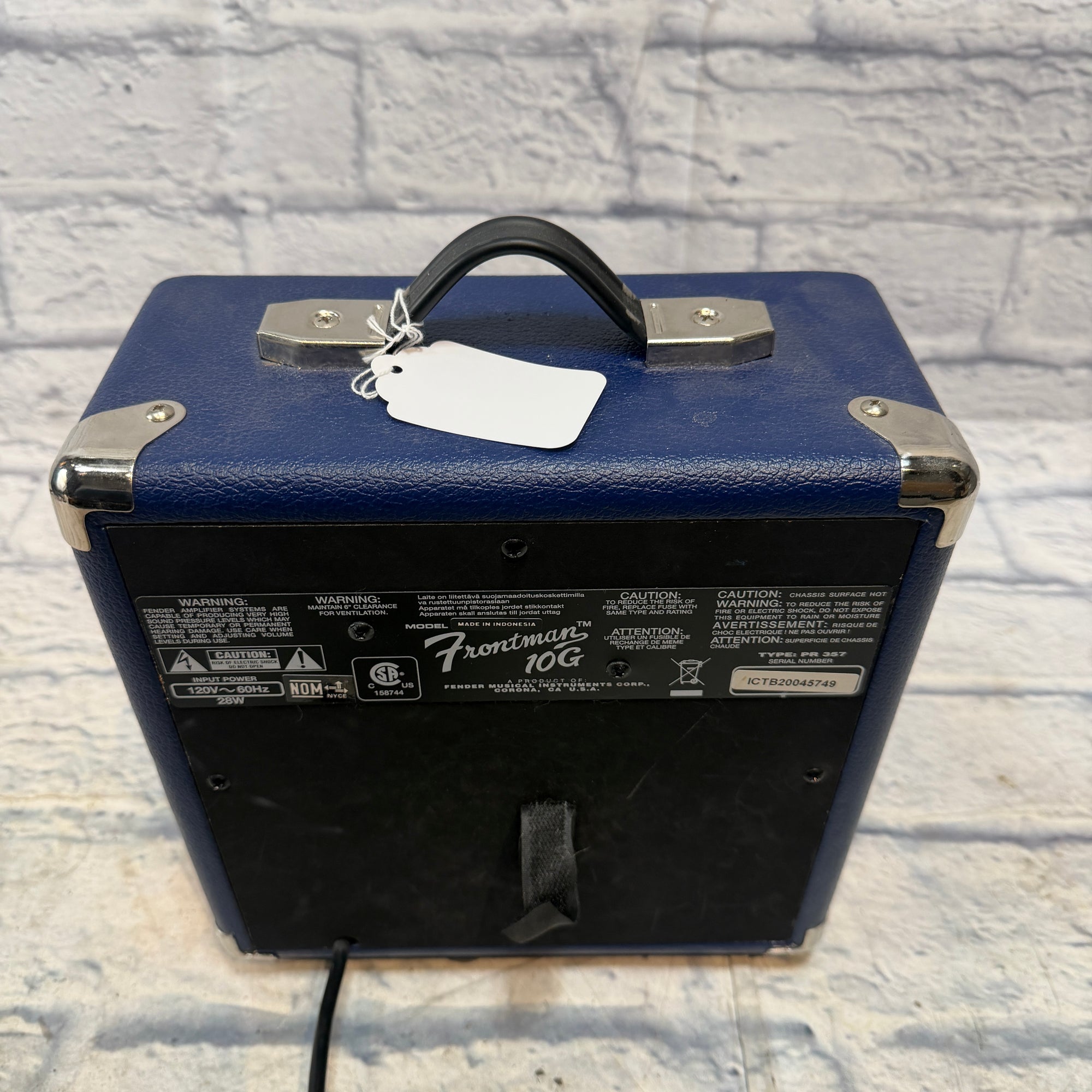 Fender Frontman 10G Guitar Combo Amp