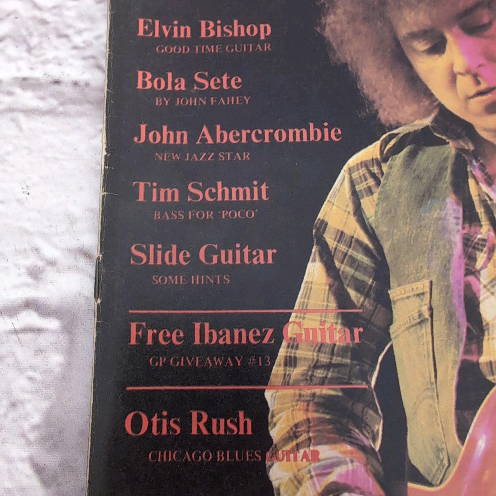 Vintage Guitar Player Magazine February 1976 Elvin Bishop | John Fahey