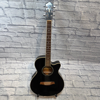 Ibanez AEG10E Acoustic Guitar - Black