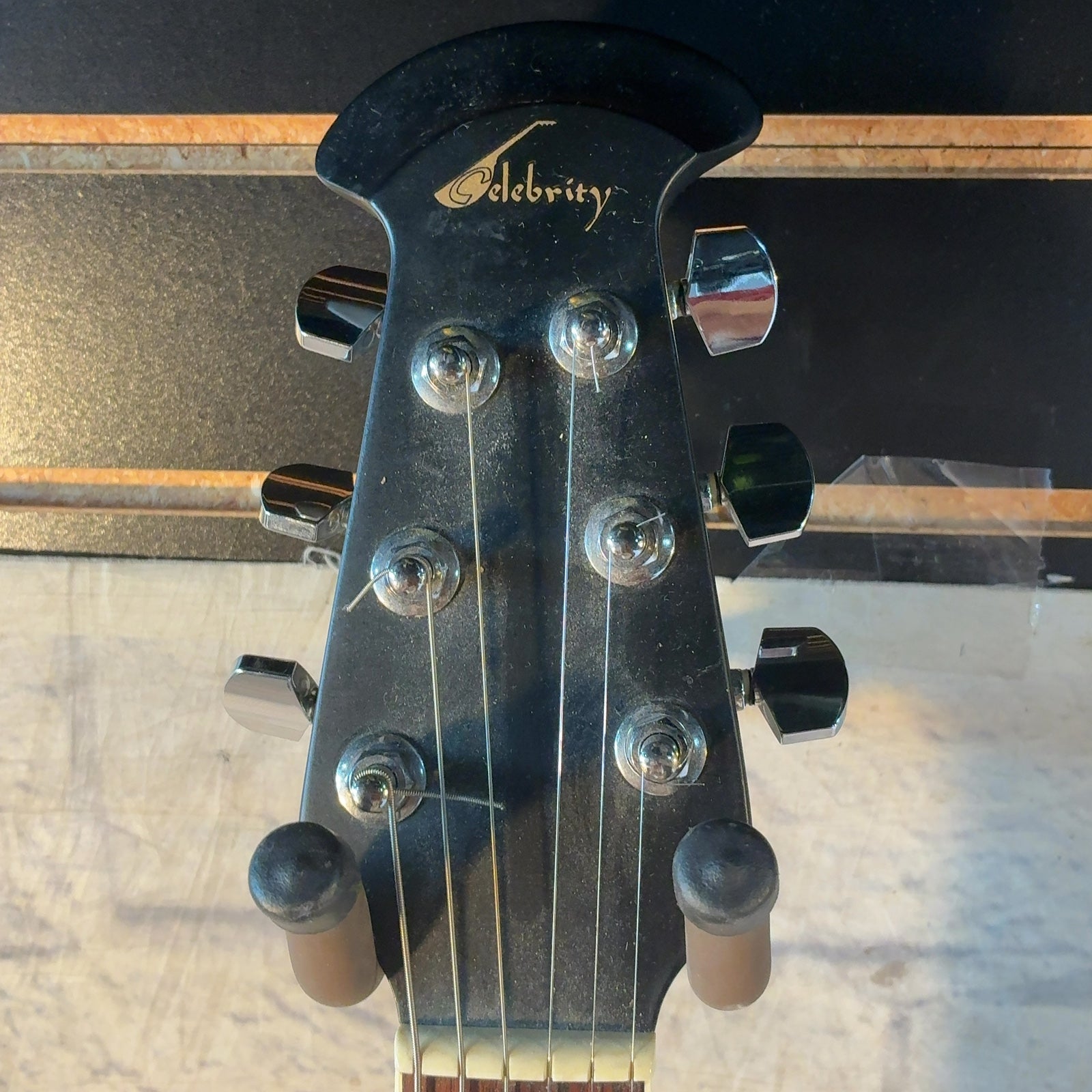 Celebrity CC68 Black  Acoustic Guitar With Case