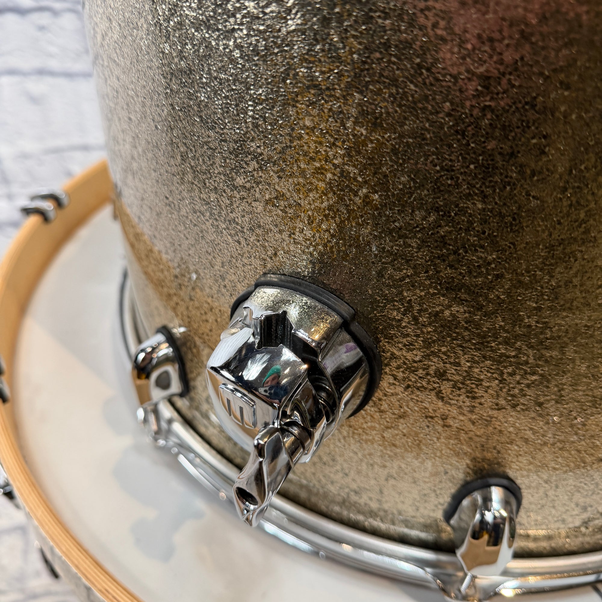 Mapex Saturn 3 Piece Kit 13" 16" 22" - Silver Sparkle Drum Kit