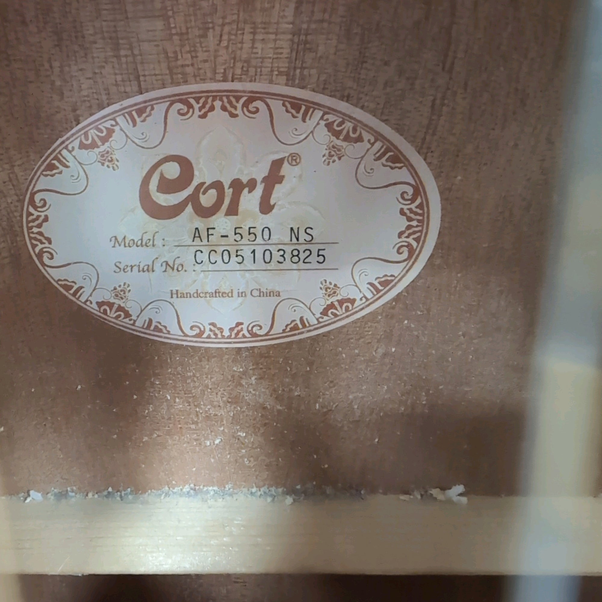 【ソフトケース付】Cort AF-550NS コルト アコースティックギター Cort AF-550 NS Acoustic Guitar - Evolution Music