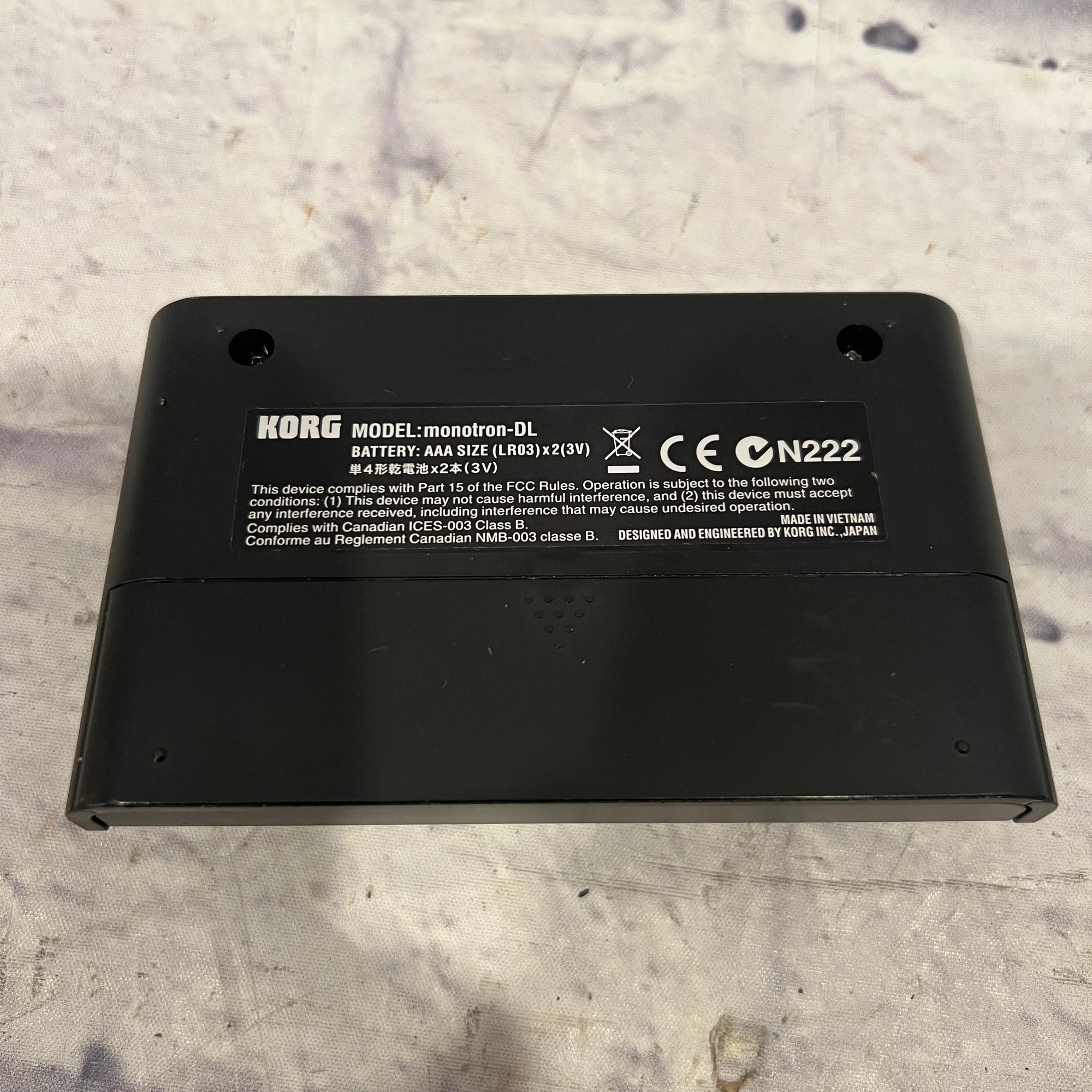 Korg Monotron Delay Analog Ribbon Synth