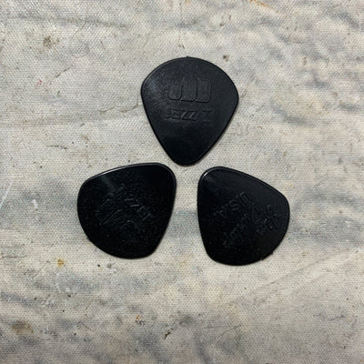 Dunlop 47R1S Nylon Jazz I Round Tip Black 1.10mm (3pk)