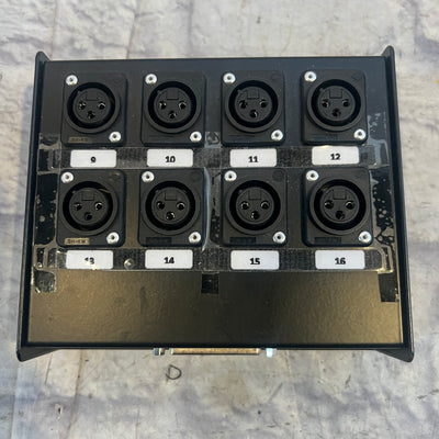 EWI DSX-8 25 Pin DSUB to Female XLR Stage Box