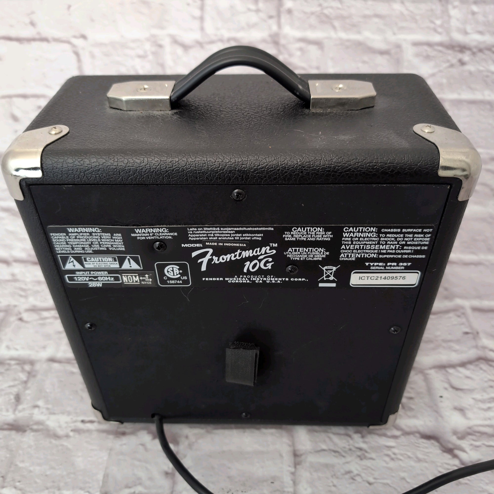 Fender Frontman 10G Guitar Combo Amp