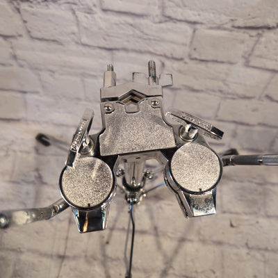 Ludwig Single Braced Double Rack Tom Stand Black White Sticker