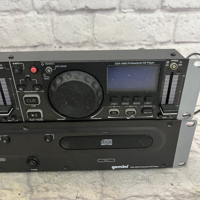 Gemini CDX-2400 Professional Dual DJ CD Player