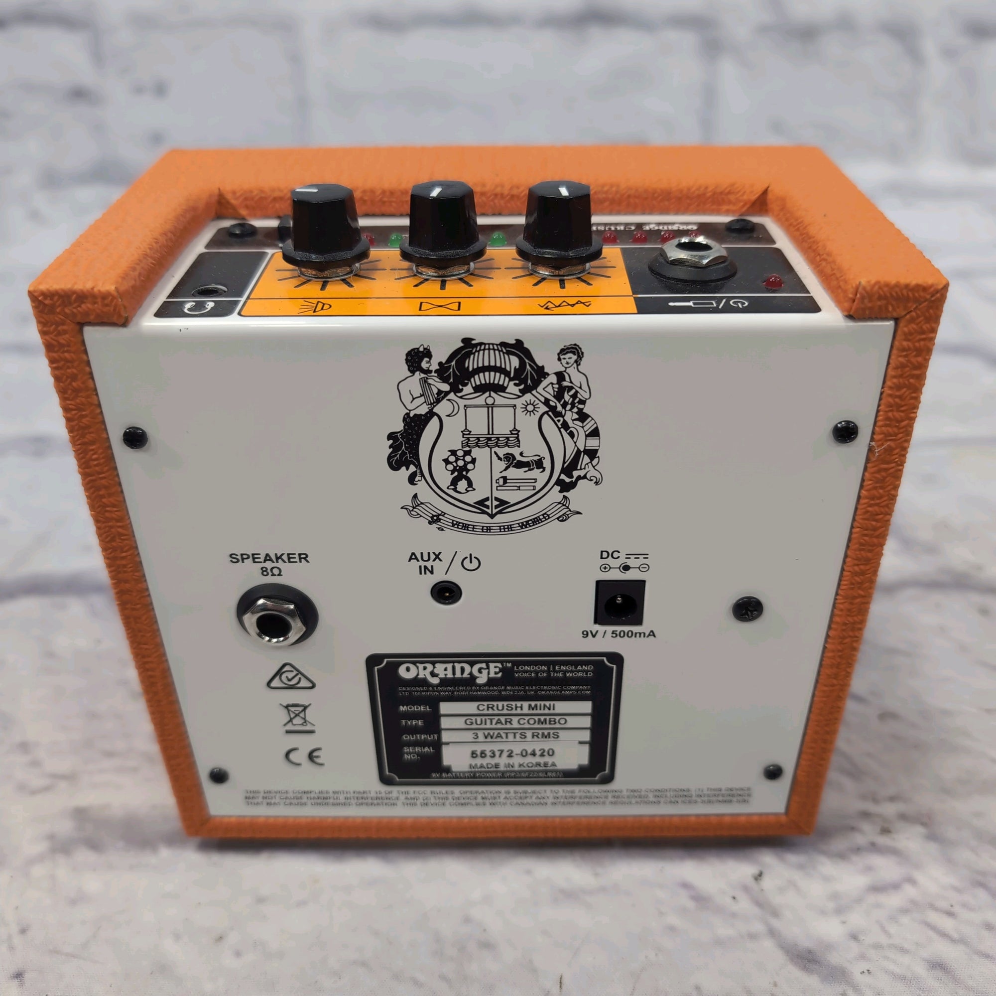 Orange Amps Crush Mini Guitar Combo Amp