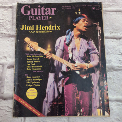 Guitar Player September 1975 Jimi Hendrix Vintage Guitar Magazine