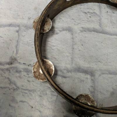 Unknown Vintage Wood Tambourine
