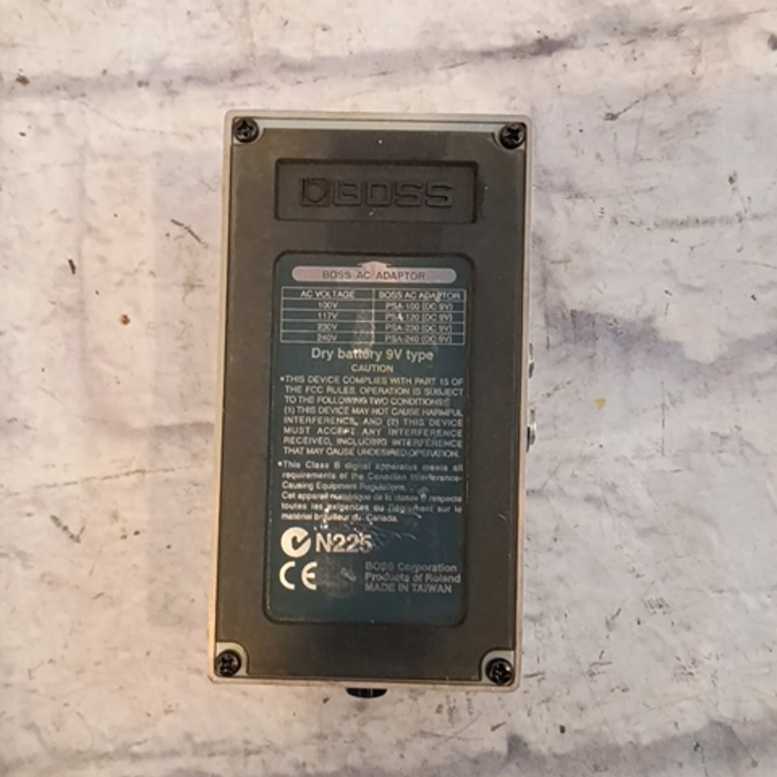 Boss TU-2 Chromatic Tuner Pedal
