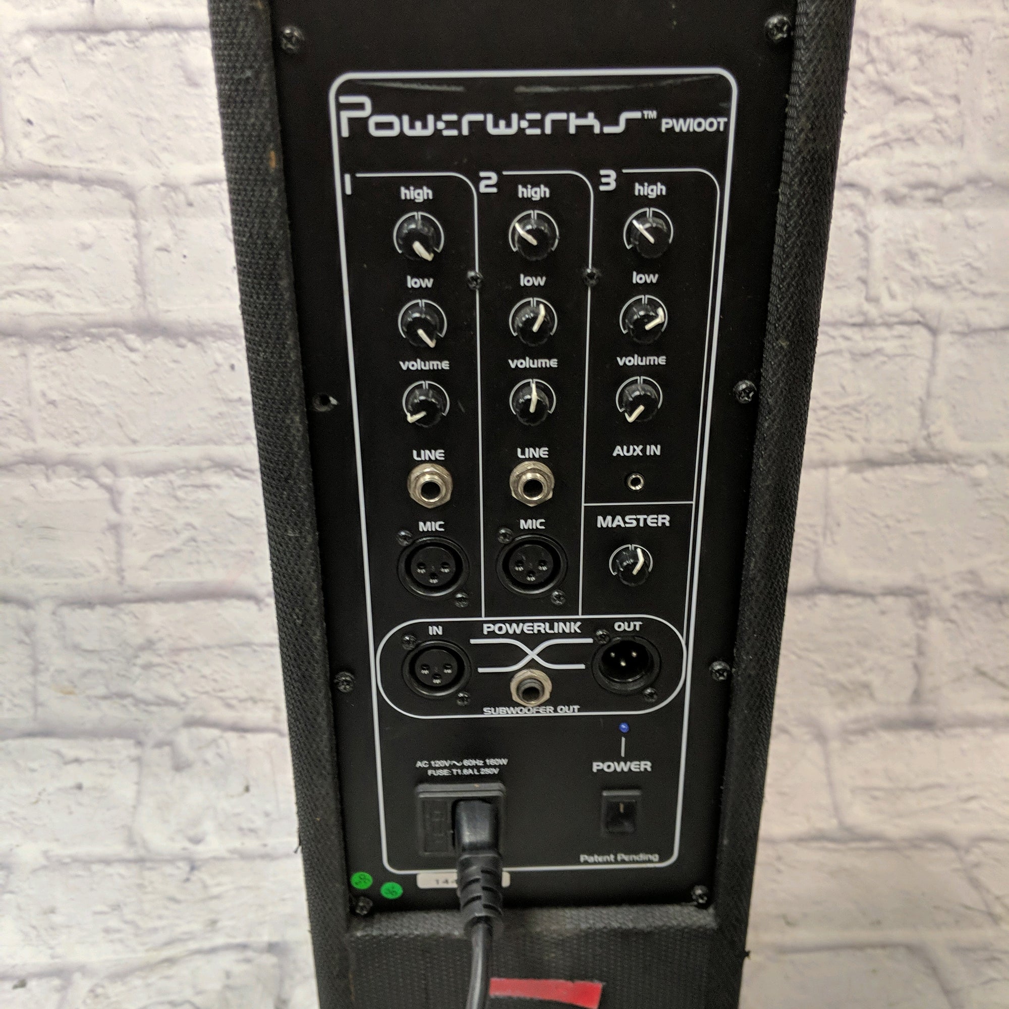 Powerwerks PW100T Personal PA System Powered Speaker