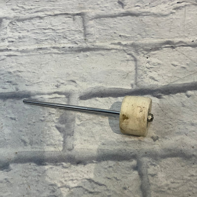 Unknown White Kick Drum Beater