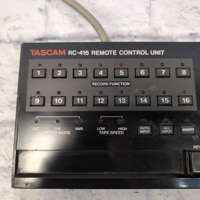 Tascam RC-416 Remote Control for MSR-16 Reel to Reel Recorder
