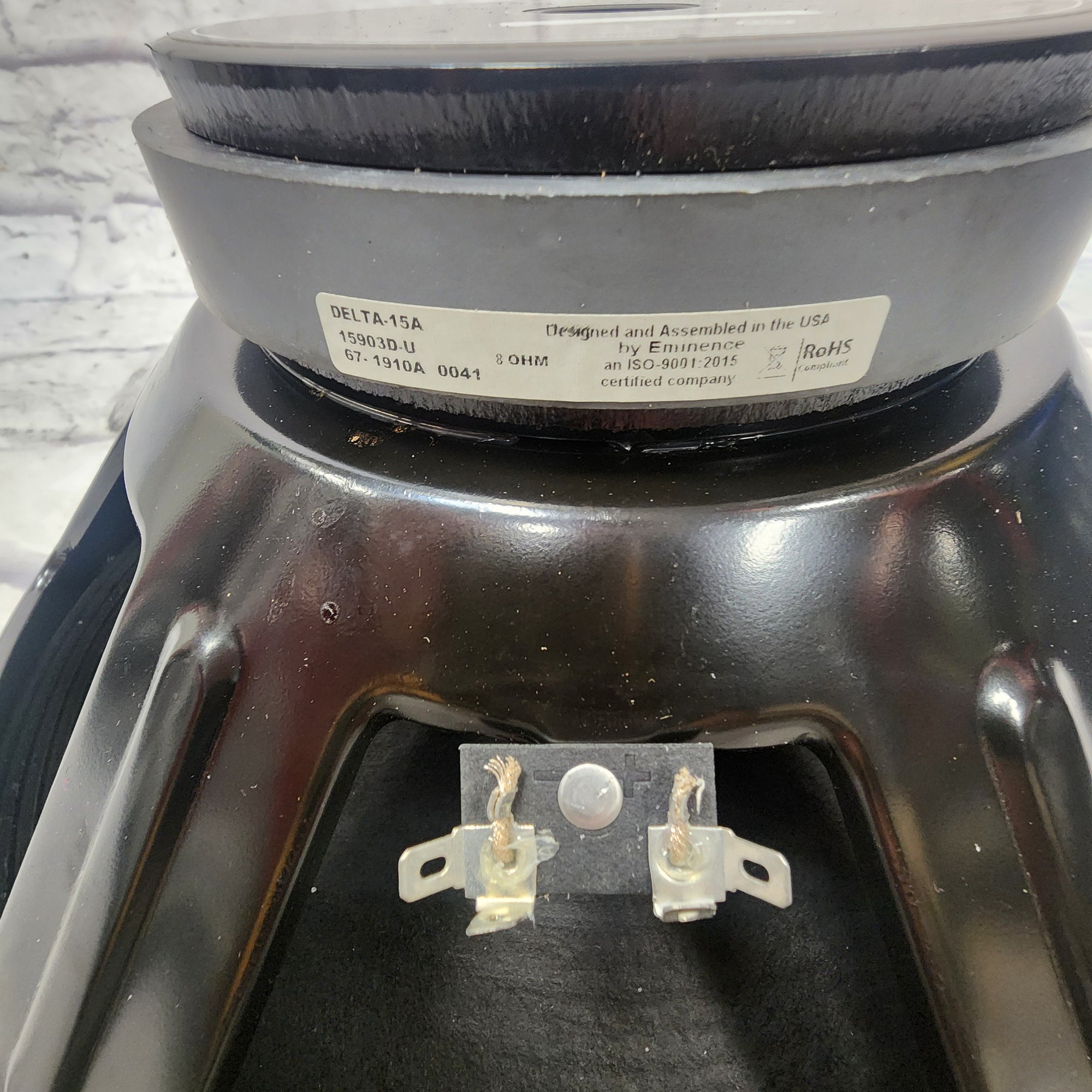 Eminence Delta 15A 8-ohm Bass Amp Replacement Speaker