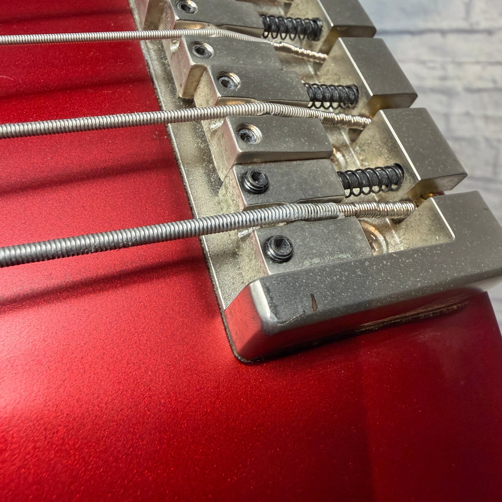 Cort Curbow Bass Guitar - Metallic Red