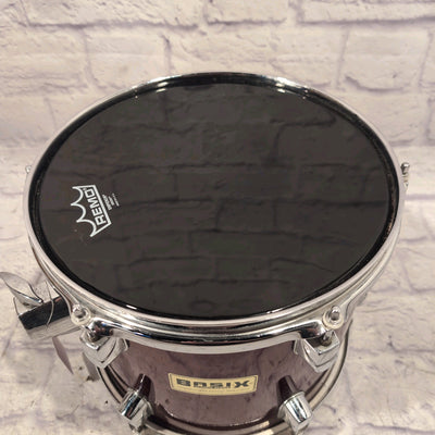 Basix 12x10 Rack Tom Dark Red