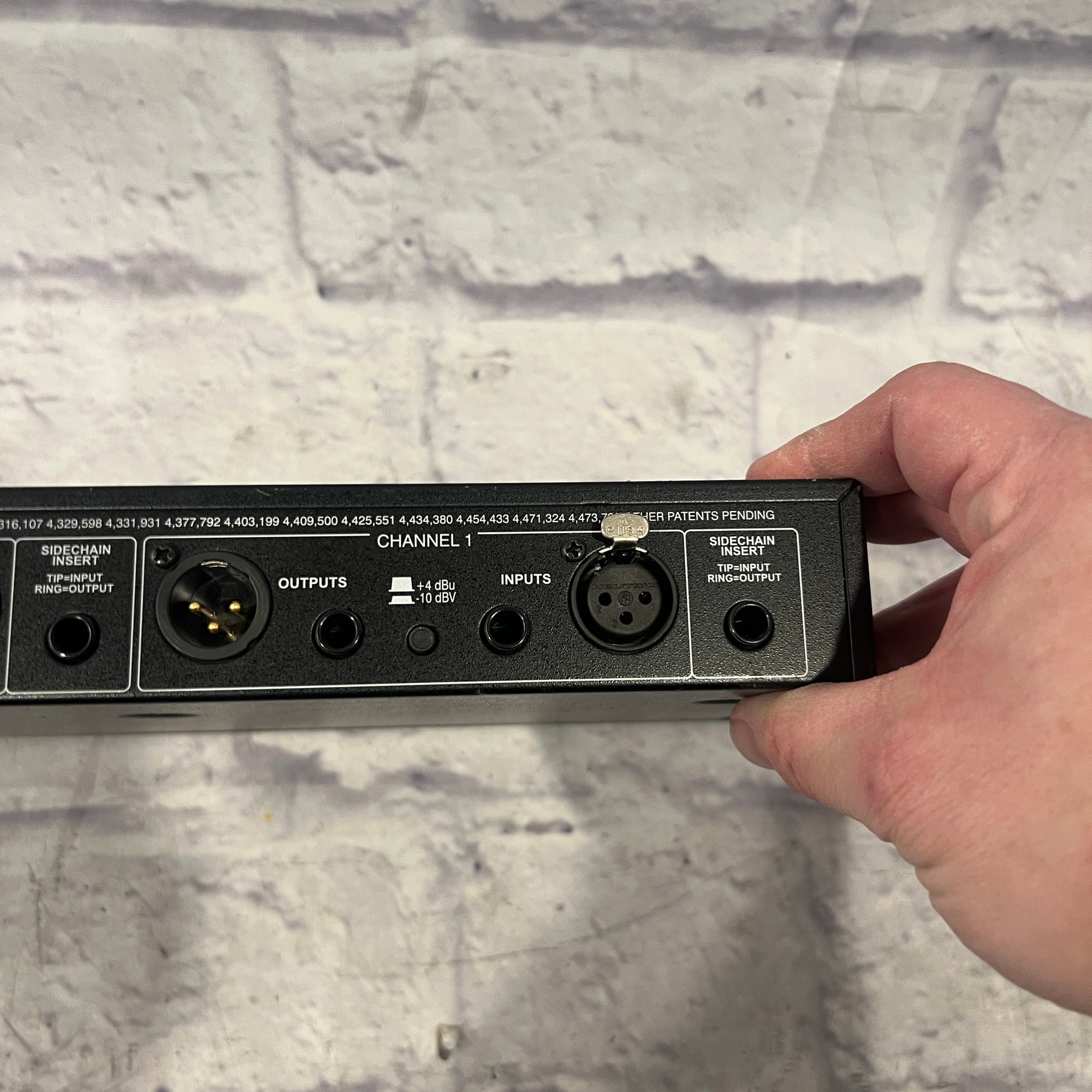 DBX 266Xl Rack Stereo Compressor Limiter