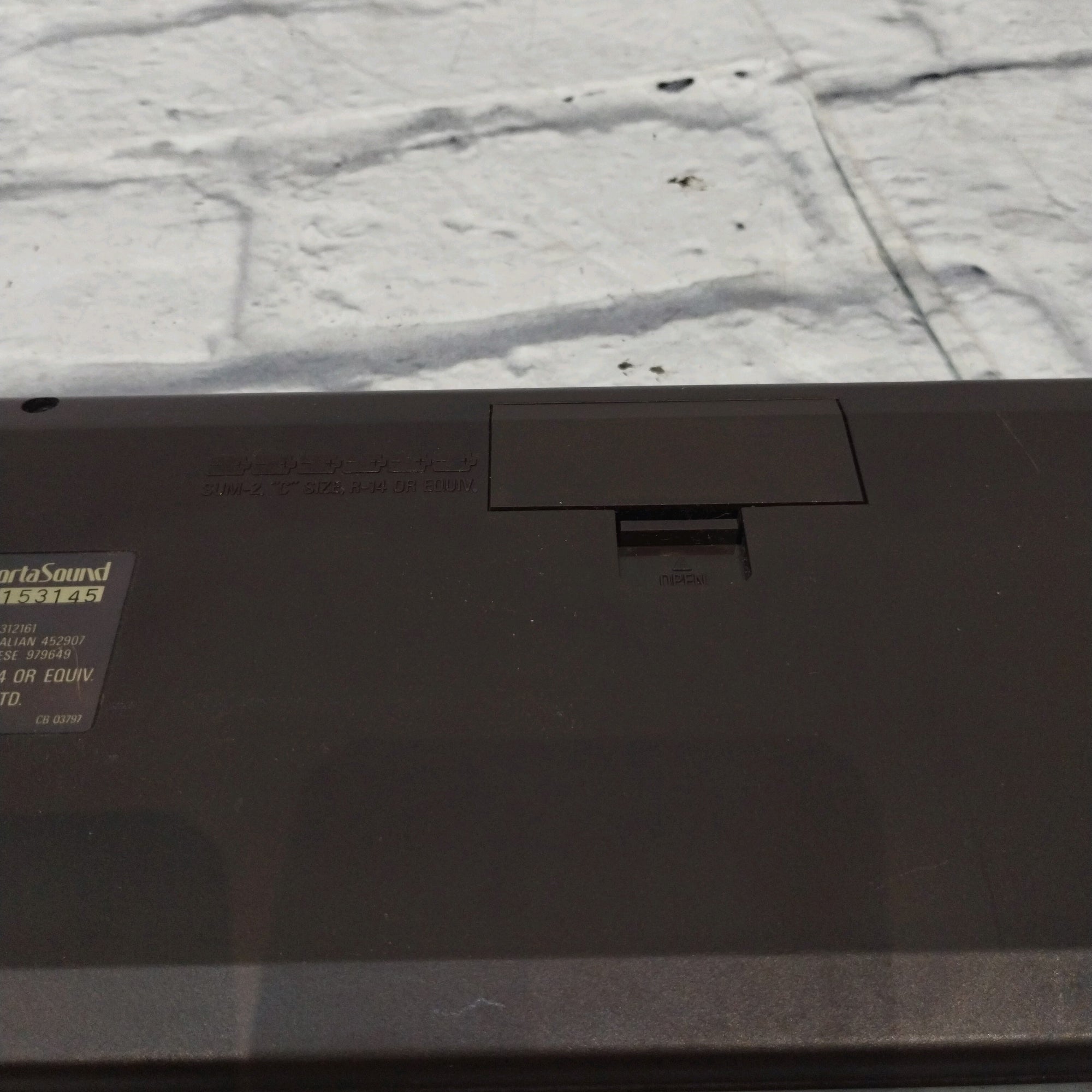 Yamaha PS-3 PortaSound 1980s Synthesizer (Brown) Digital Synth