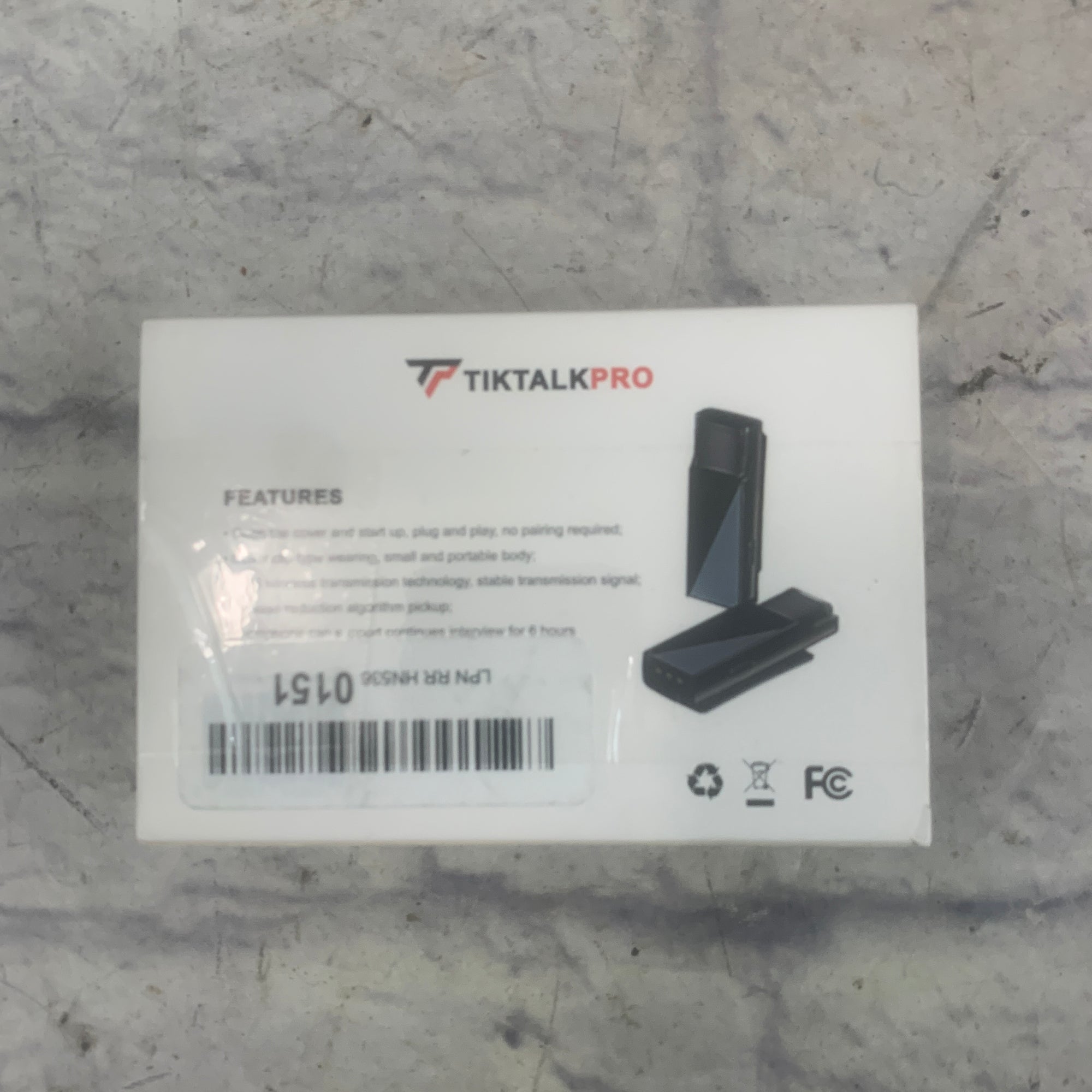 TikTalk Wireless Lavalier Microphone