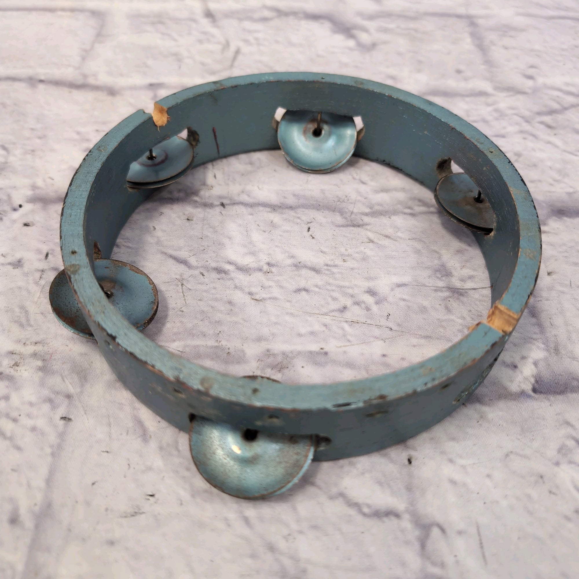 Unknown 7" Blue Tambourine