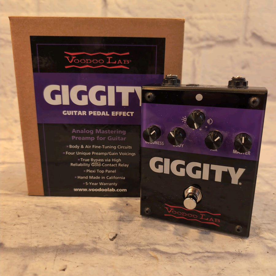 Voodoo Lab Giggity Analog Preamp Overdrive Pedal