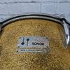 Sonor 13" by 8" 1960s Teardrop Gold Sparkle 22xnull" Rack Tom