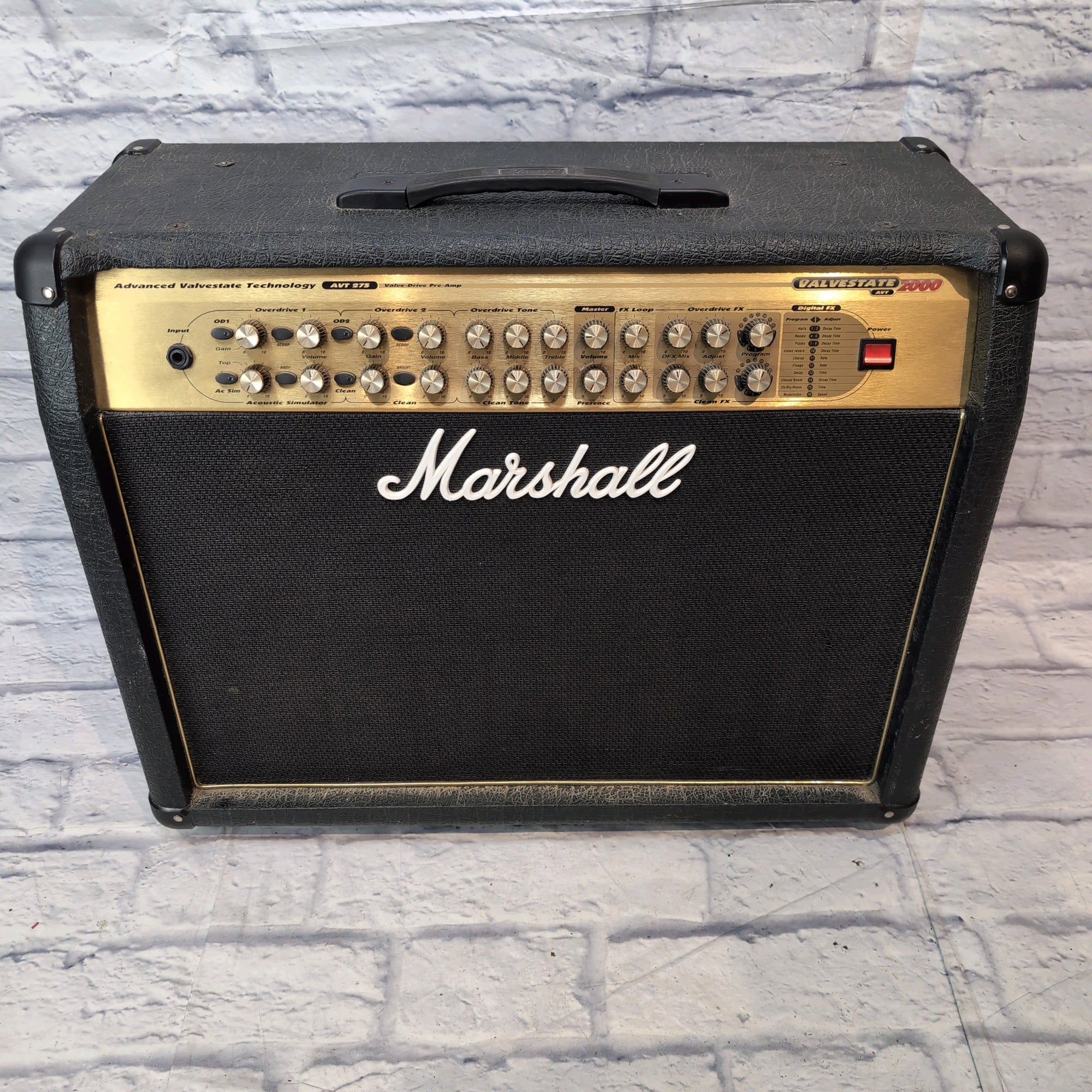 Marshall Valvestate 2000 AVT275 Guitar Combo Amp w/ Footswitch