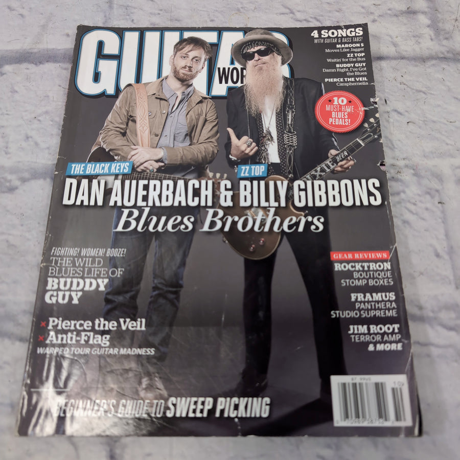 Guitar World October 2012 | Billy Gibbons & Dan Auerbach | Pierce the Veil | Sweep Picking Magazine