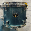 Tama 3pc Silverstar Blue Sparkle Drum Set